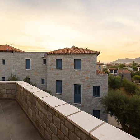 Mani Stone Built Home A Breath Away To The Sea Stoúpa Exterior foto